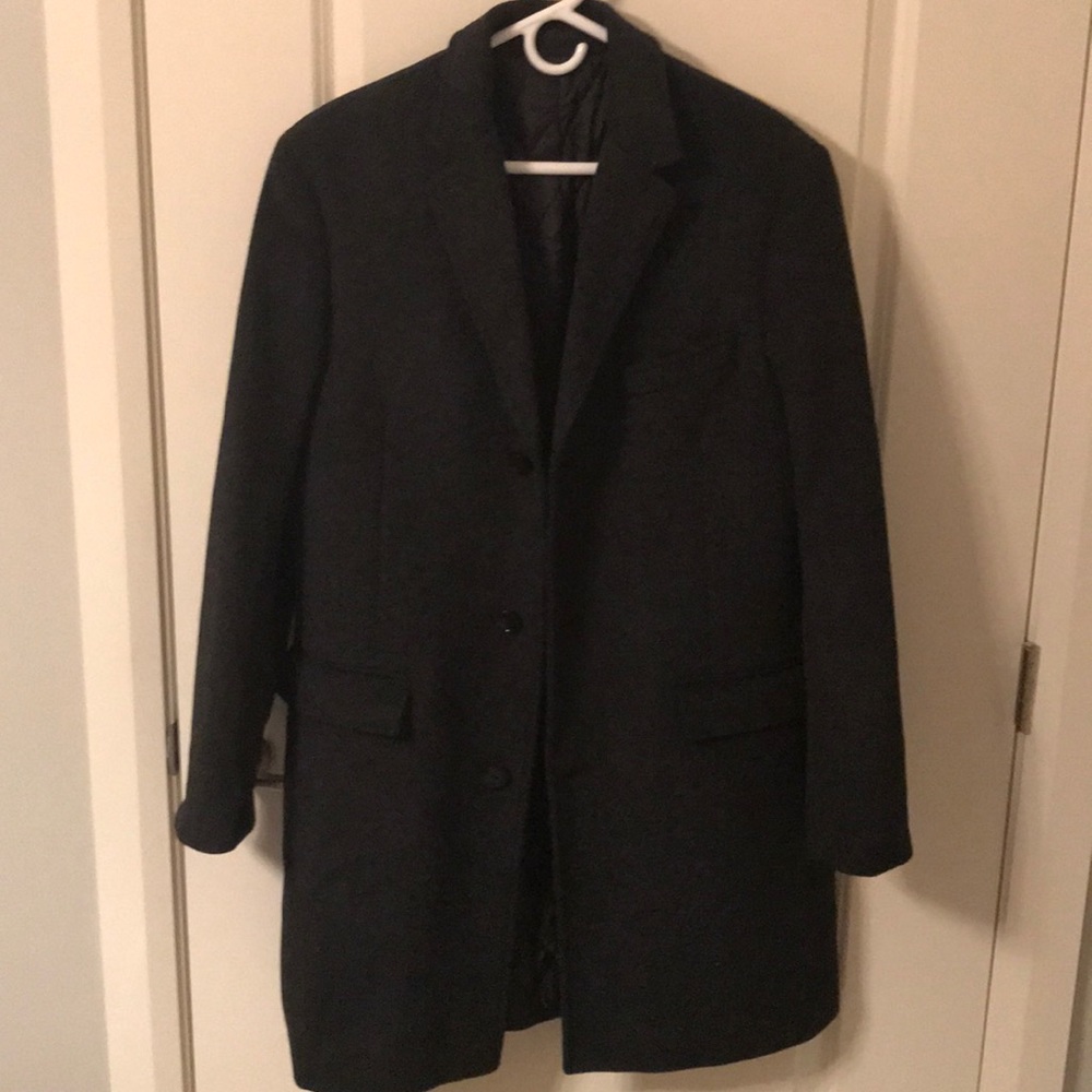 NWT Jcrew Factory herringbone wool top coat